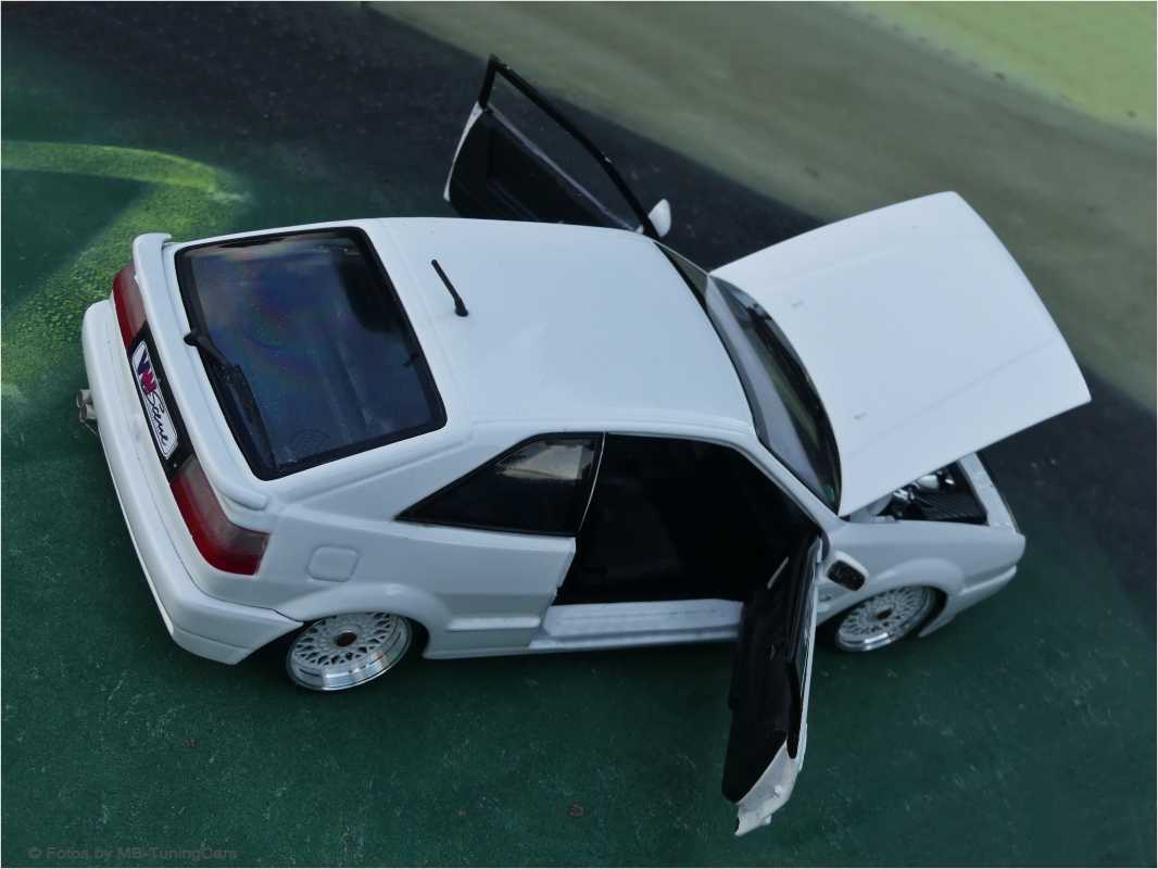 1:18 VW Corrado VR6 " Weiß-Edition "mit BBS RS Alufelgen inkl.OVP